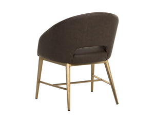 Abelson Dining Armchair - elegant seating for dining areas | Image 7 | InSTYLE Home & Rugs
