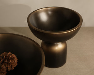 Positano Bowl - elegant decorative bowl for a unique centerpiece in any room | Image 4 | InSTYLE Home & Rugs