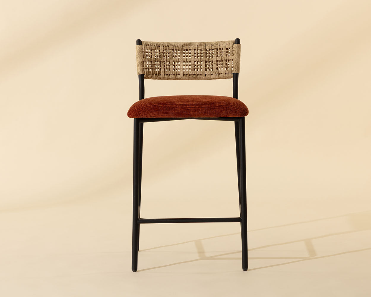 Ernesta Counter Stool - ergonomic design for comfort | Image 3 | InSTYLE Home & Rugs