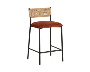 Ernesta Counter Stool - ergonomic design for comfort | Image 5 | InSTYLE Home & Rugs