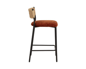 Ernesta Counter Stool - ergonomic design for comfort | Image 7 | InSTYLE Home & Rugs