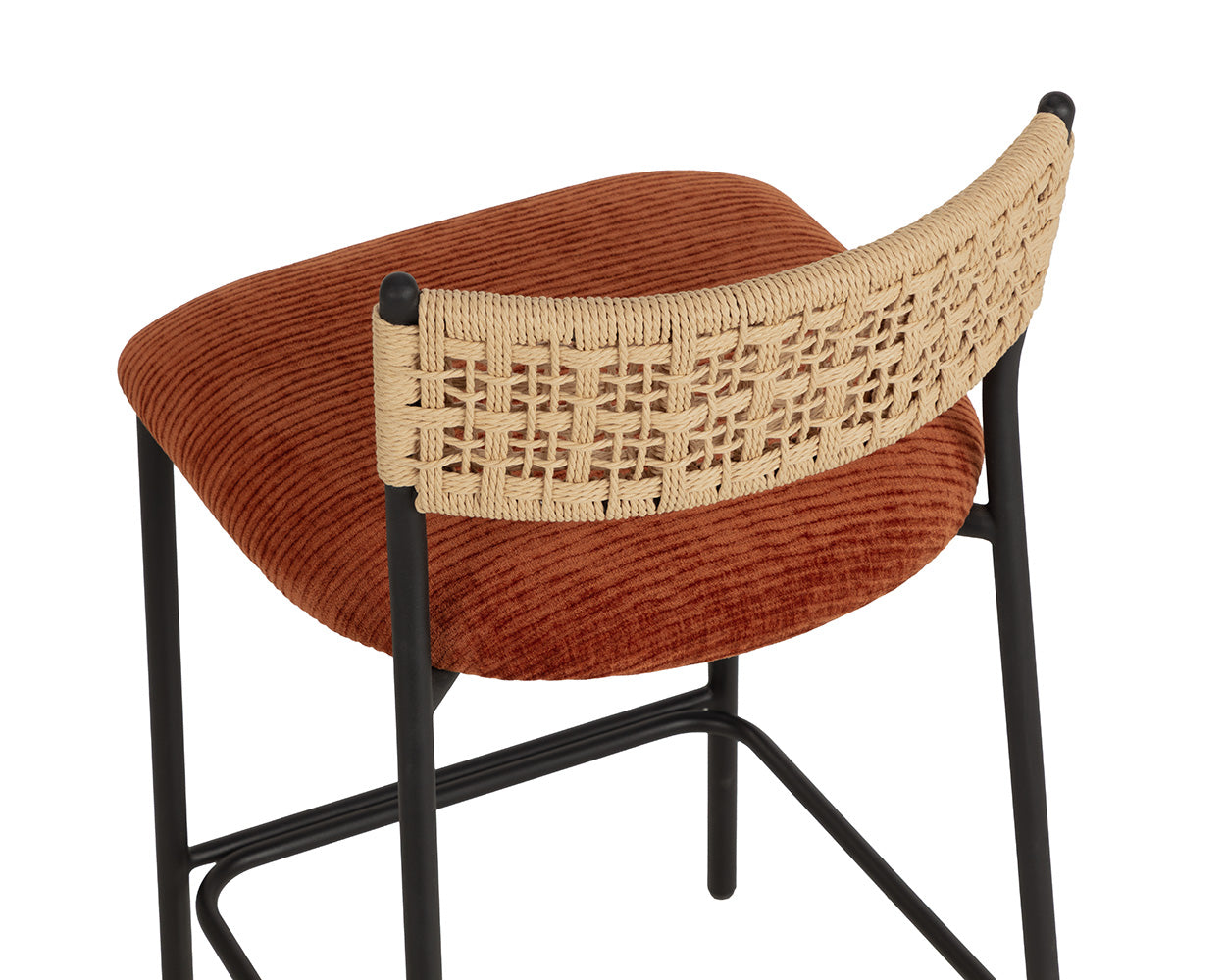Ernesta Counter Stool - ergonomic design for comfort | Image 9 | InSTYLE Home & Rugs