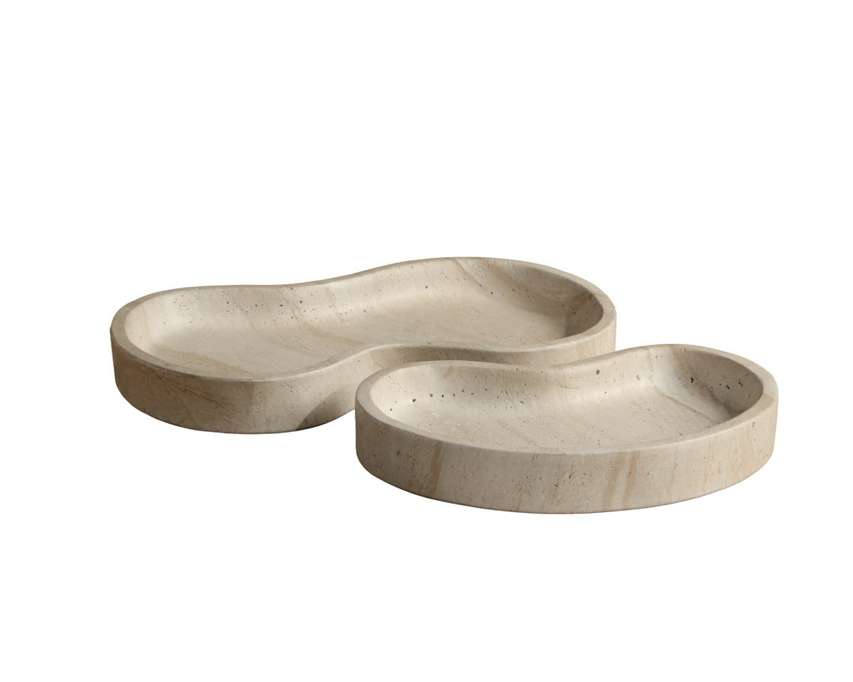 Amoeba Trays (Set Of 2) - perfect for serving or as a decorative centerpiece | Image 18 | InSTYLE Home & Rugs