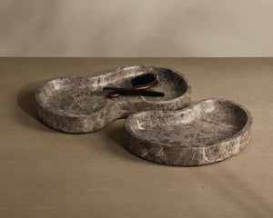 Amoeba Trays (Set Of 2) - perfect for serving or as a decorative centerpiece | Image 26 | InSTYLE Home & Rugs