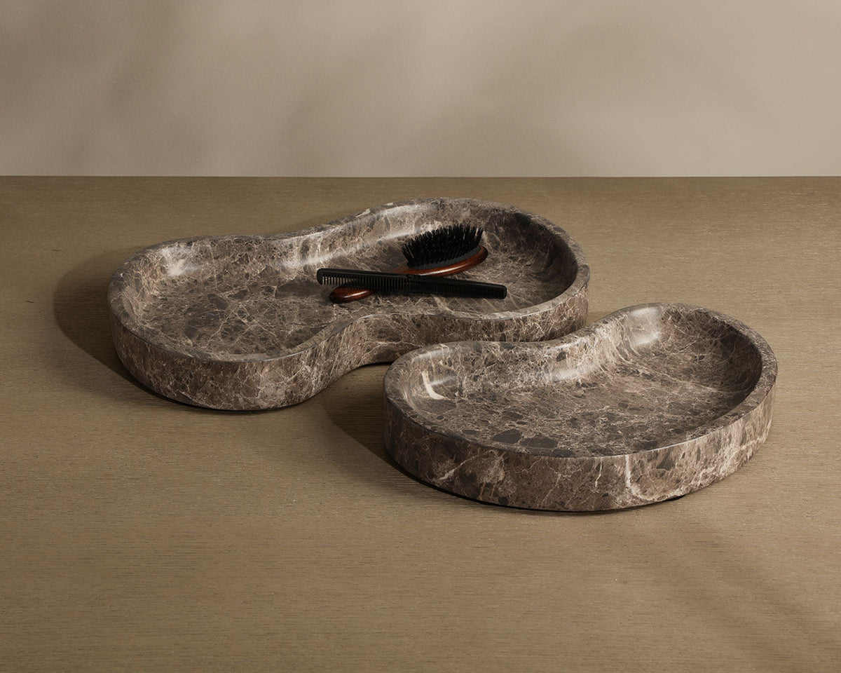 Amoeba Trays (Set Of 2) - perfect for serving or as a decorative centerpiece | Image 25 | InSTYLE Home & Rugs