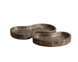 Amoeba Trays (Set Of 2) - perfect for serving or as a decorative centerpiece | Image 33 | InSTYLE Home & Rugs