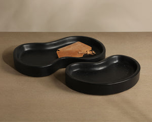 Amoeba Trays (Set Of 2) - perfect for serving or as a decorative centerpiece | Image 45 | InSTYLE Home & Rugs