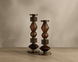 Bauhaus Candle Holders (Set Of 2) - artistic decorative objects to enhance shelves and tabletops | Image 1 | InSTYLE Home & Rugs