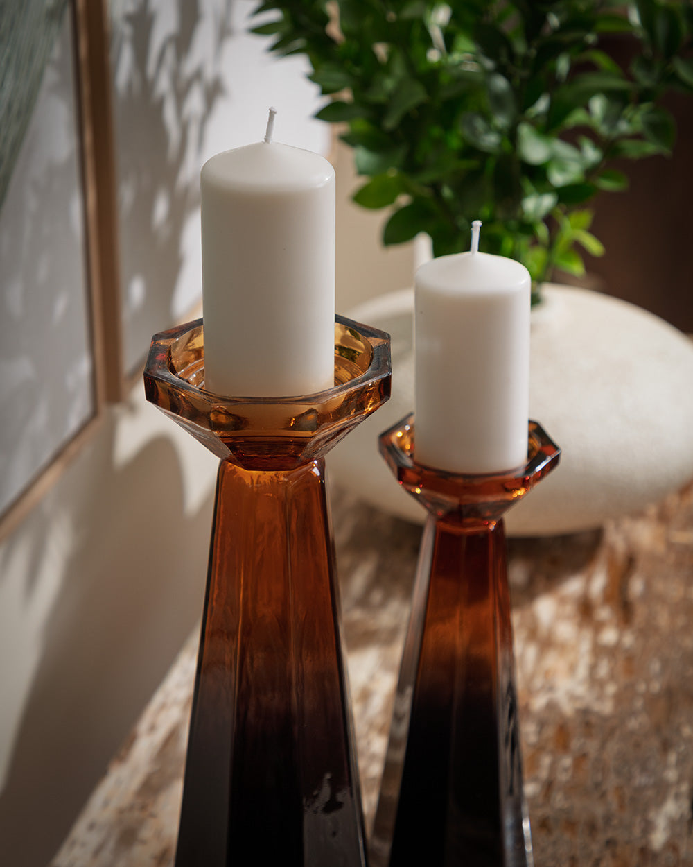 Dracula Candle Holders (Set Of 2) - artistic decorative objects to enhance shelves and tabletops | Image 3 | InSTYLE Home & Rugs