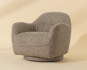 Tesoro Swivel Lounge Chair - perfect for casual unwinding | Image 1 | InSTYLE Home & Rugs