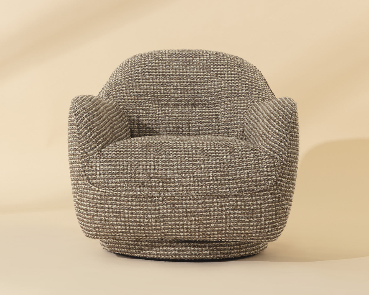 Tesoro Swivel Lounge Chair - perfect for casual unwinding | Image 2 | InSTYLE Home & Rugs