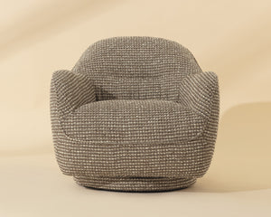 Tesoro Swivel Lounge Chair - perfect for casual unwinding | Image 2 | InSTYLE Home & Rugs