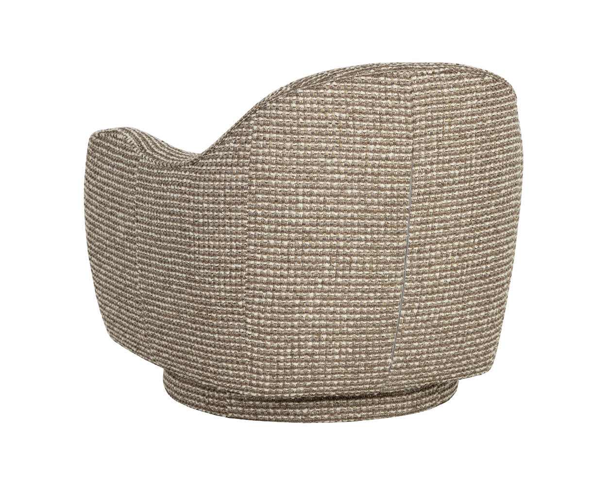 Tesoro Swivel Lounge Chair - perfect for casual unwinding | Image 7 | InSTYLE Home & Rugs