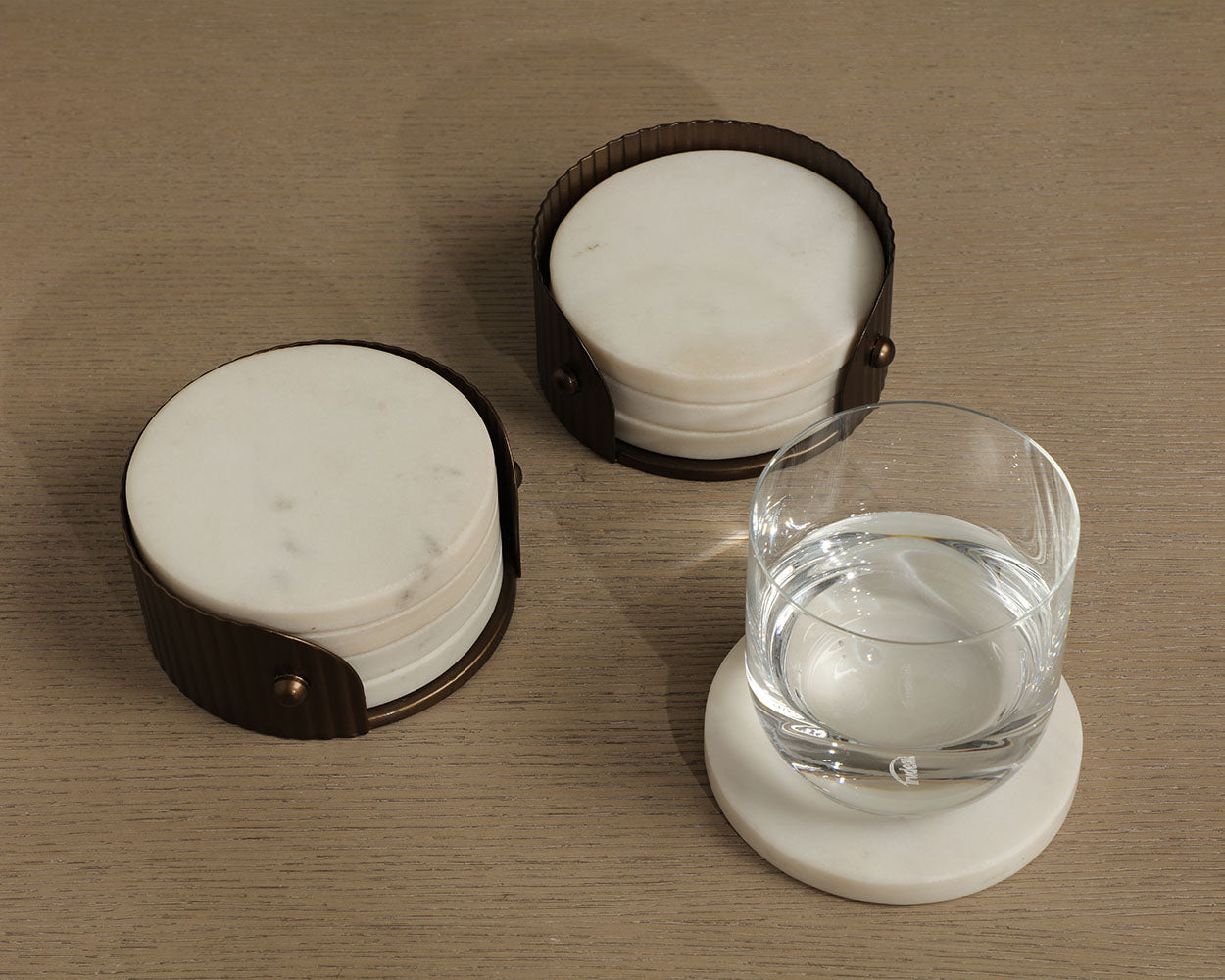 California Coaster Sets (Pack Of 4) - | Image 5 | InSTYLE Home & Rugs
