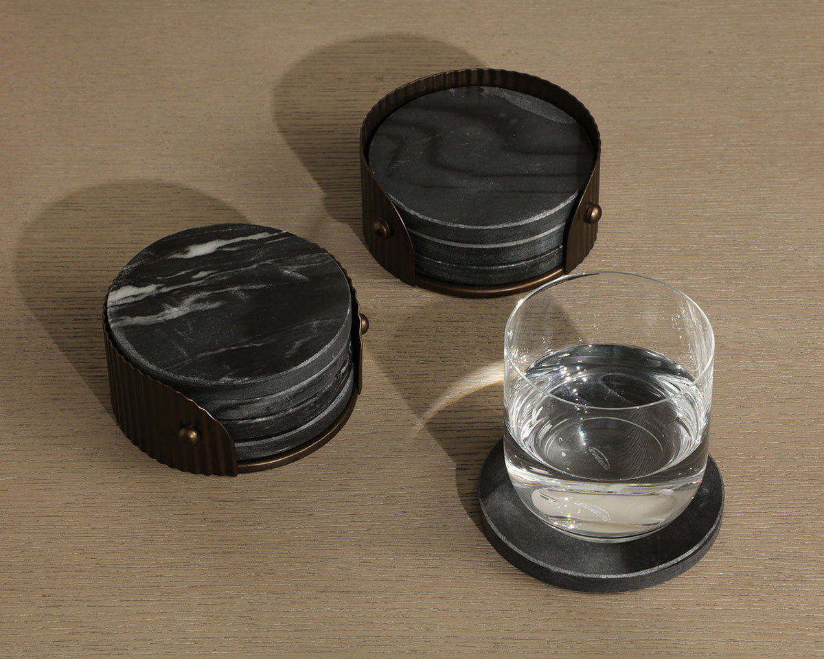 California Coaster Sets (Pack Of 4) - | Image 9 | InSTYLE Home & Rugs