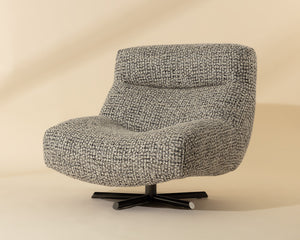 Nobu Swivel Lounge Chair - stylish lounge chairs for any room | Image 1 | InSTYLE Home & Rugs