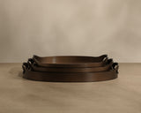 Delhi Trays (Set Of 3) - perfect for serving or as a decorative centerpiece | Image 1 | InSTYLE Home & Rugs