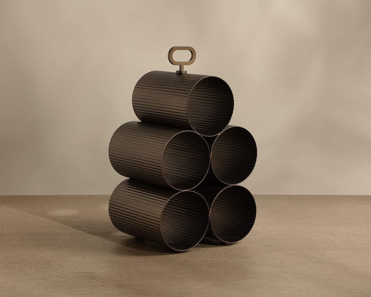 Mendocino 5 Bottle Wine Rack - | Image 1 | InSTYLE Home & Rugs