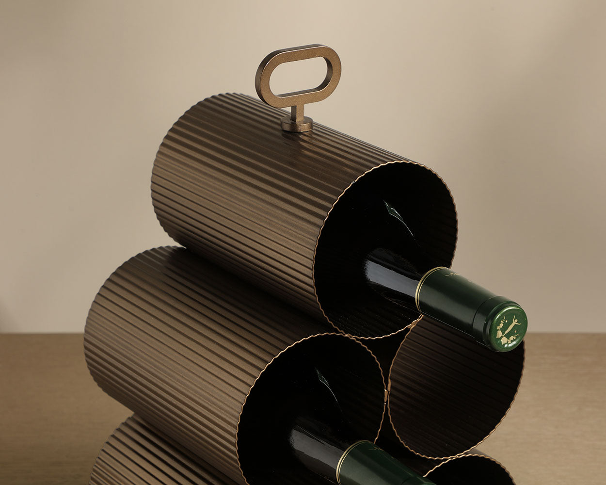 Mendocino 5 Bottle Wine Rack - | Image 4 | InSTYLE Home & Rugs