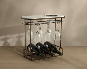 Lodi 3 Bottle Wine Rack - | Image 3 | InSTYLE Home & Rugs