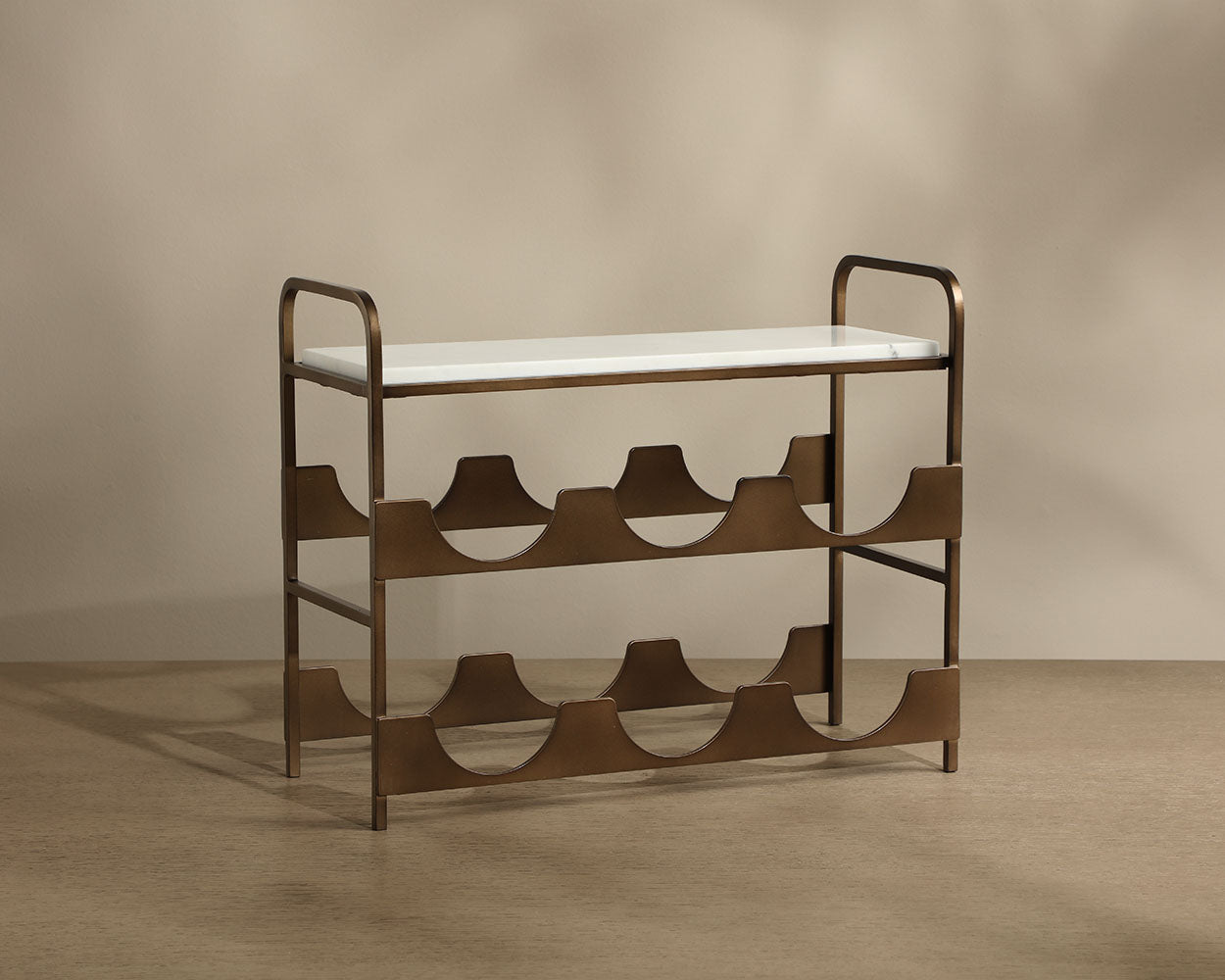 Rhone 5 Bottle Wine Rack - | Image 2 | InSTYLE Home & Rugs