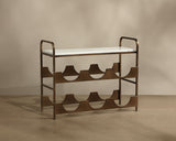 Rhone 5 Bottle Wine Rack - | Image 1 | InSTYLE Home & Rugs