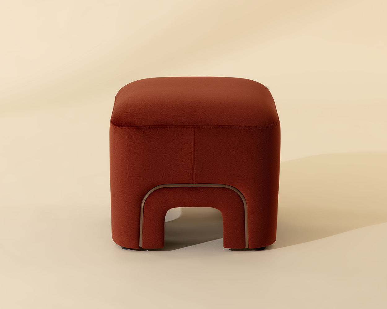 Barnum Stool - chic ottomans for living rooms | Image 3 | InSTYLE Home & Rugs