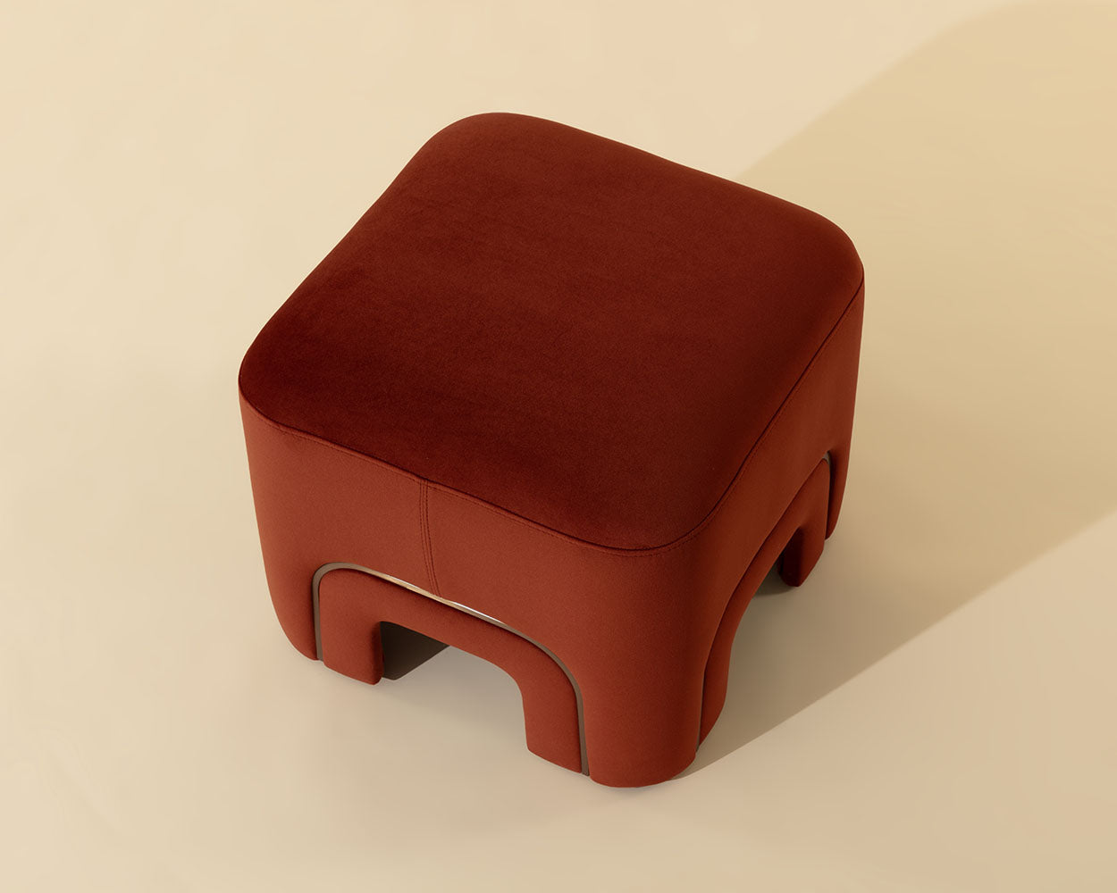 Barnum Stool - chic ottomans for living rooms | Image 4 | InSTYLE Home & Rugs
