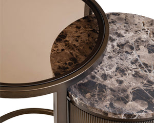 Chandra Nesting End Tables (Set Of 2) - accent tables for living rooms | Image 16 | InSTYLE Home & Rugs