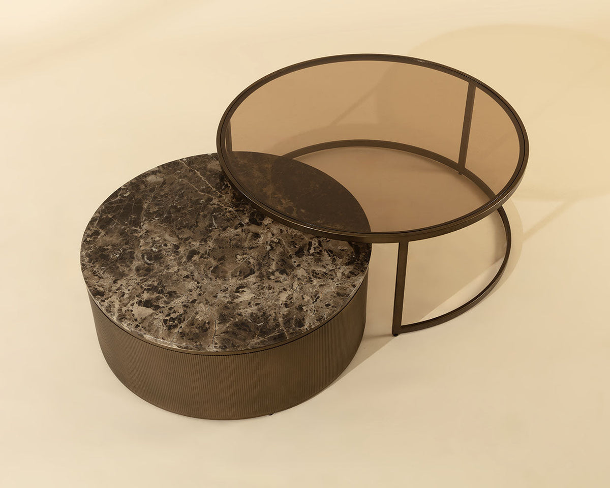 Chandra Nesting Coffee Tables (Set Of 2) - stylish tables for living rooms | Image 4 | InSTYLE Home & Rugs