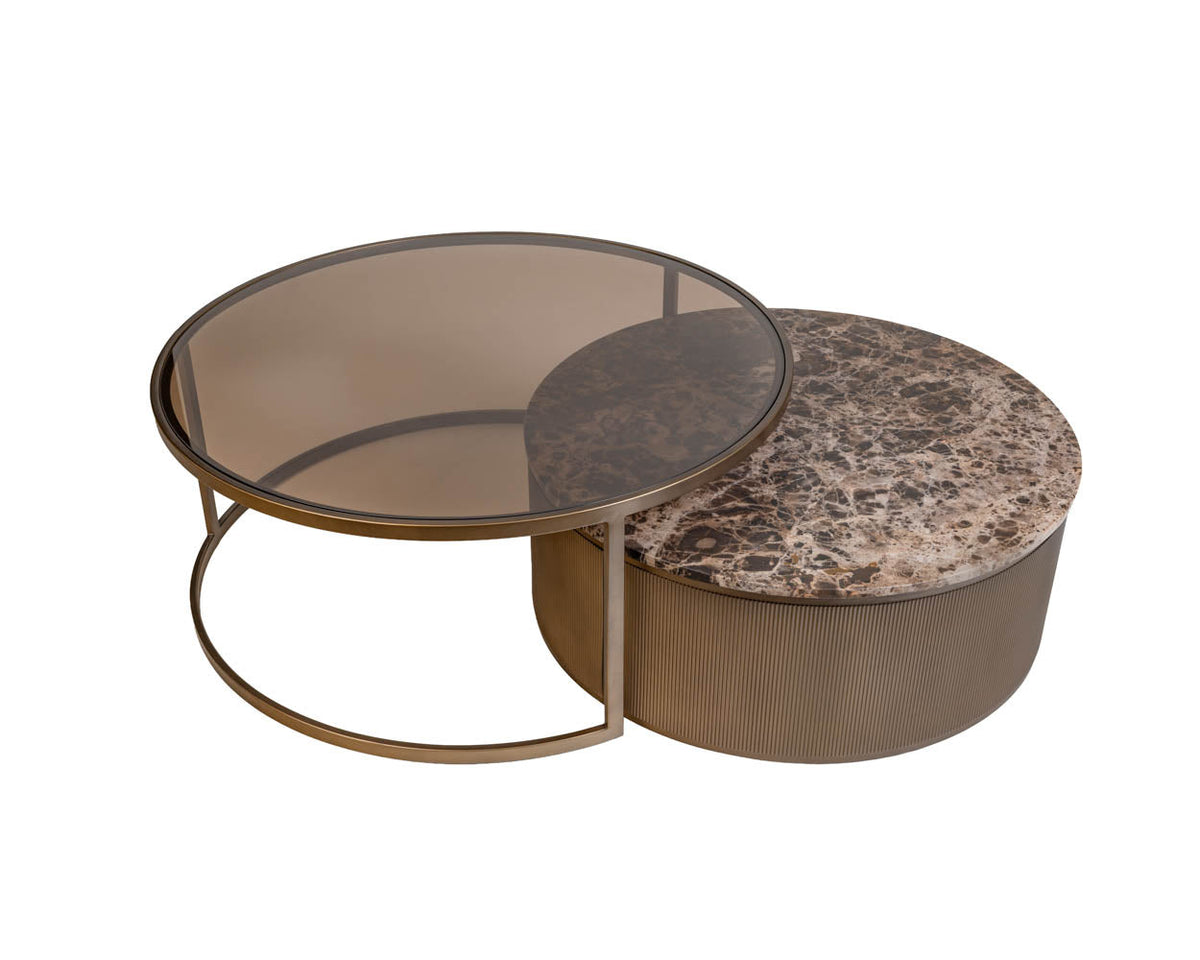 Chandra Nesting Coffee Tables (Set Of 2) - stylish tables for living rooms | Image 11 | InSTYLE Home & Rugs