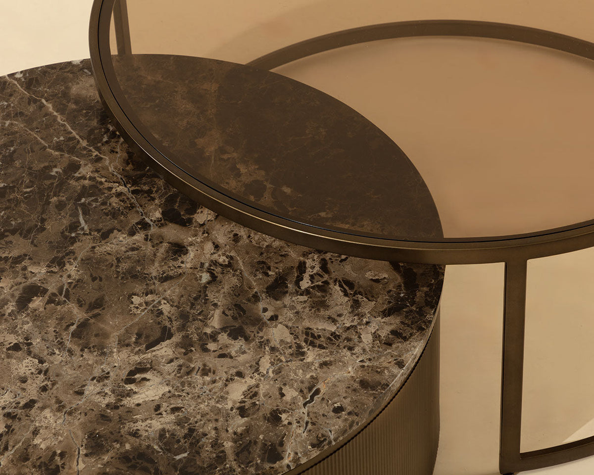 Chandra Nesting Coffee Tables (Set Of 2) - stylish tables for living rooms | Image 7 | InSTYLE Home & Rugs