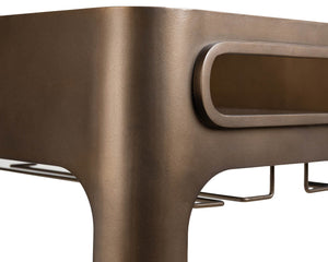 Alarion Bar Cart - perfect storage for drinks and glassware | Image 11 | InSTYLE Home & Rugs