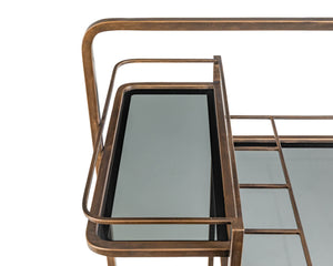 Piet Bar Cart - perfect storage for drinks and glassware | Image 12 | InSTYLE Home & Rugs