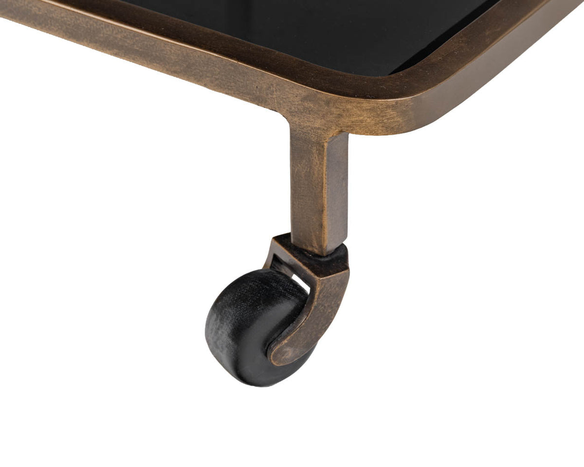 Piet Bar Cart - perfect storage for drinks and glassware | Image 13 | InSTYLE Home & Rugs