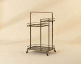Piet Bar Cart - perfect storage for drinks and glassware | Image 2 | InSTYLE Home & Rugs