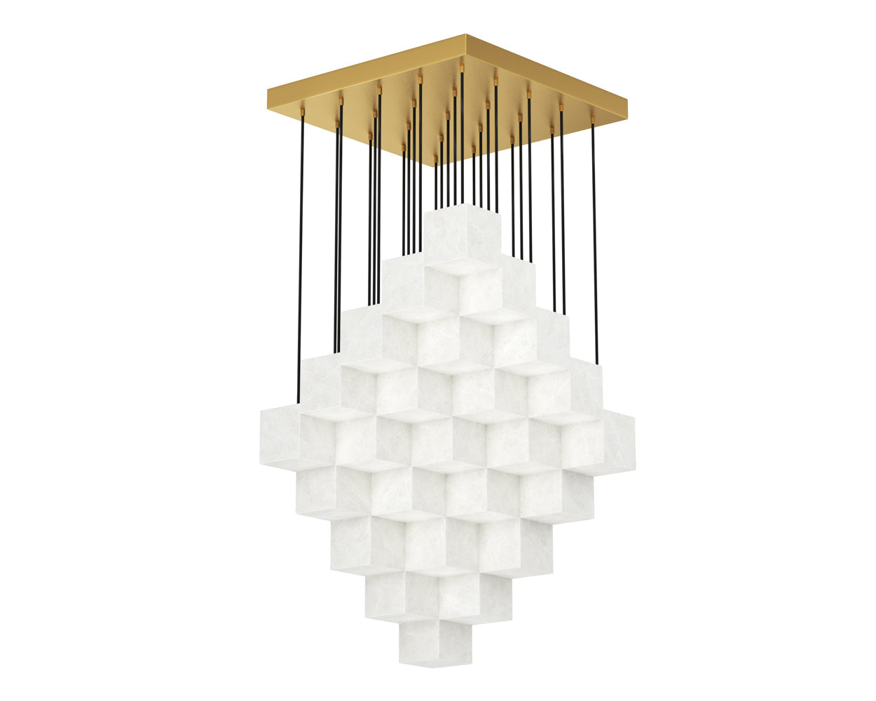 Brixel Chandelier - luxurious chandeliers for homes | Image 3 | InSTYLE Home & Rugs