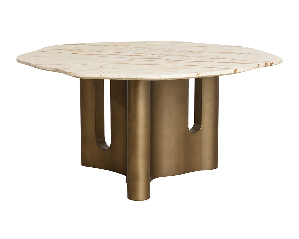 Sylla Dining Table - perfect for family meals | Image 1 | InSTYLE Home & Rugs