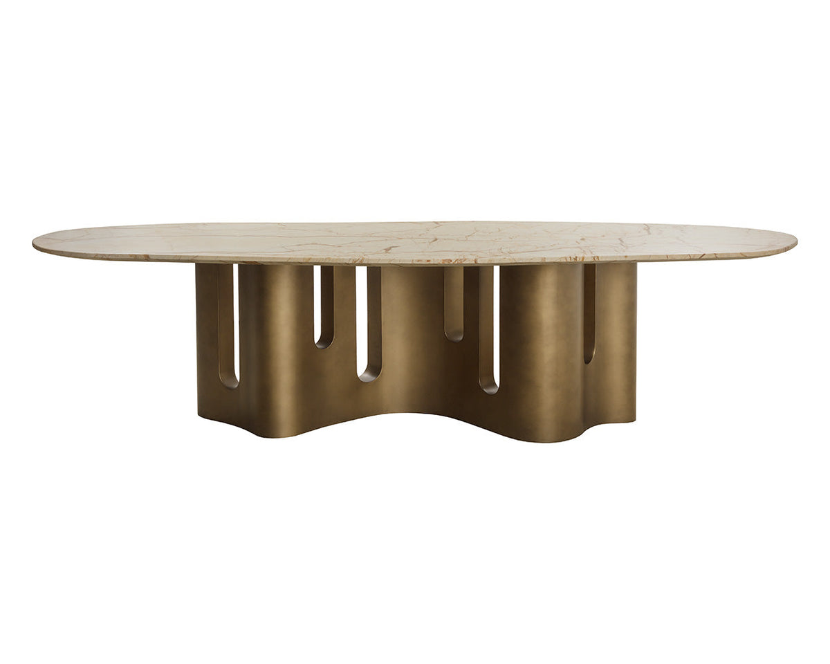 Sylla Dining Table - perfect for family meals | Image 6 | InSTYLE Home & Rugs