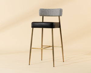 Ashwin Barstool - trendy stools for bars and kitchens | Image 2 | InSTYLE Home & Rugs