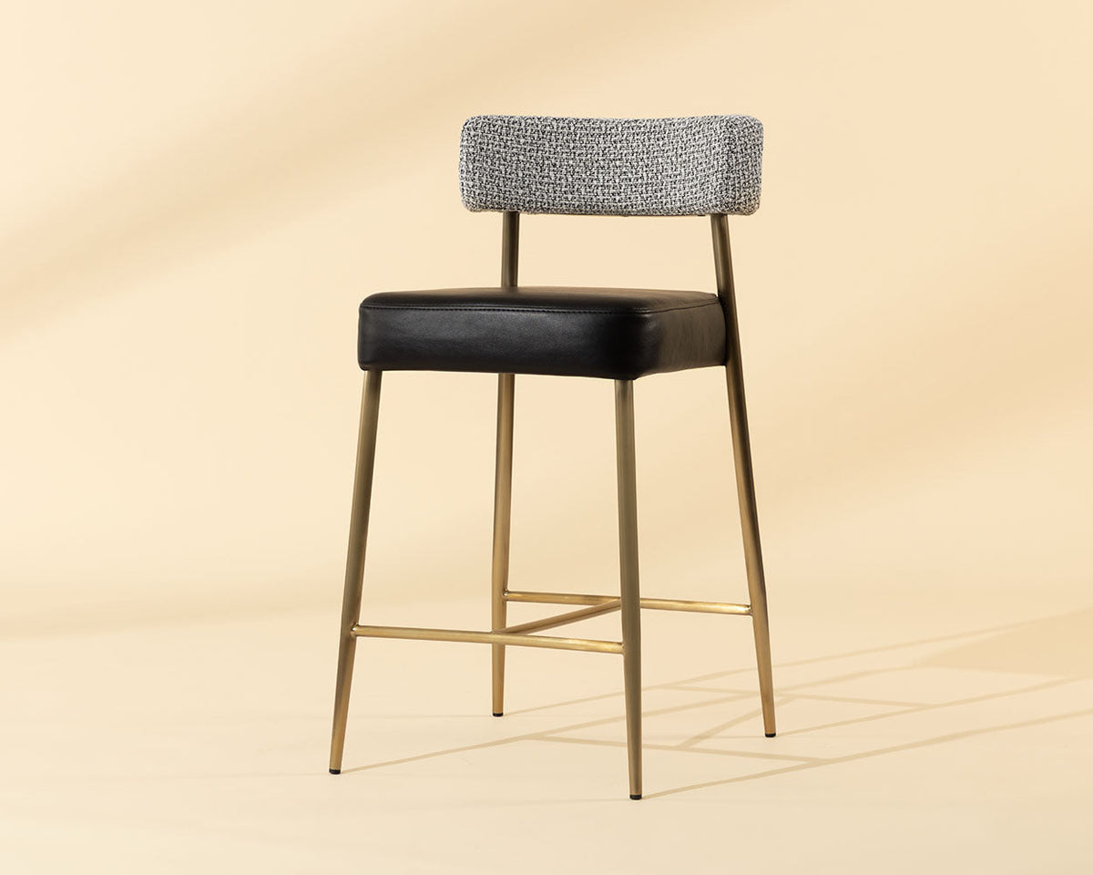 Ashwin Counter Stool - perfect for modern counters | Image 1 | InSTYLE Home & Rugs