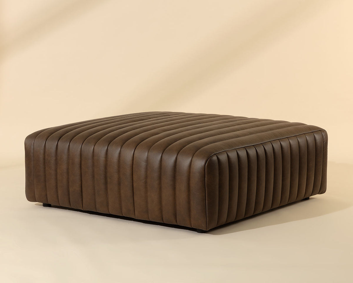 Lewin Ottoman - chic ottomans for living rooms | Image 6 | InSTYLE Home & Rugs