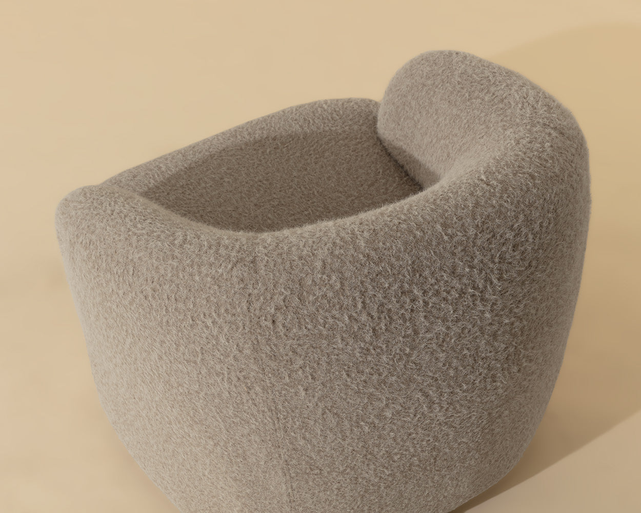 Fuwari Swivel Lounge Chair - comfortable chairs for relaxation | Image 3 | InSTYLE Home & Rugs