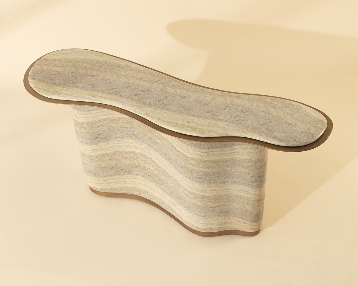 Isola Console Table - perfect for hallway decor | Image 4 | InSTYLE Home & Rugs