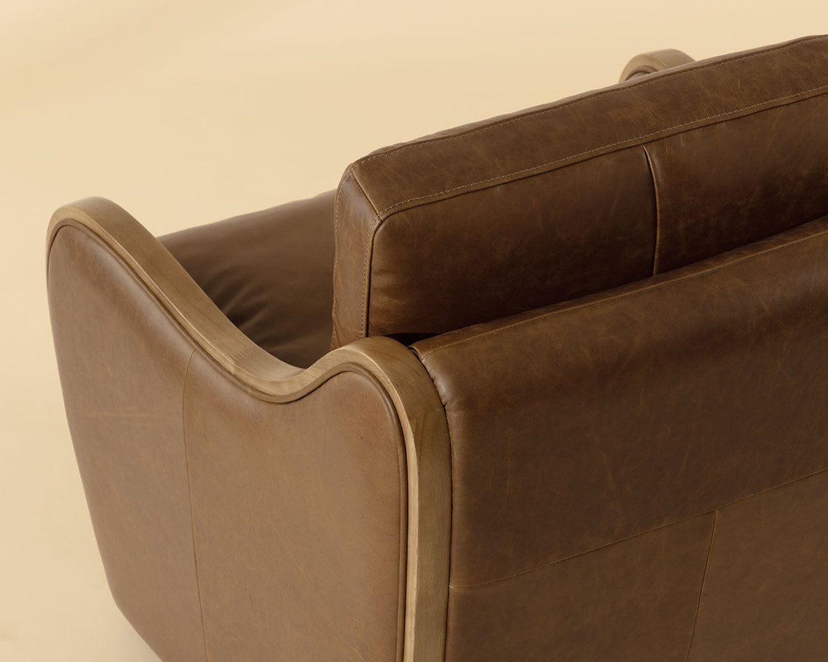 Arnaud Swivel Lounge Chair - comfortable chairs for relaxation | Image 5 | InSTYLE Home & Rugs