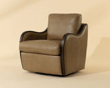 Arnaud Swivel Lounge Chair - comfortable chairs for relaxation | Image 11 | InSTYLE Home & Rugs