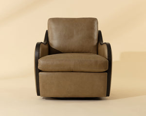 Arnaud Swivel Lounge Chair - comfortable chairs for relaxation | Image 13 | InSTYLE Home & Rugs