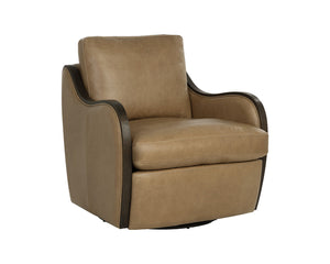 Arnaud Swivel Lounge Chair - comfortable chairs for relaxation | Image 15 | InSTYLE Home & Rugs