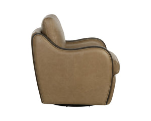 Arnaud Swivel Lounge Chair - comfortable chairs for relaxation | Image 17 | InSTYLE Home & Rugs