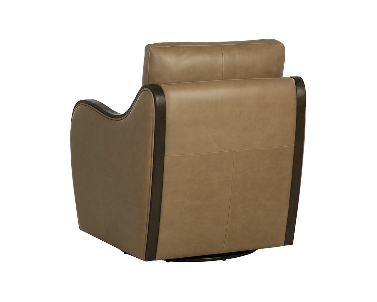 Arnaud Swivel Lounge Chair - comfortable chairs for relaxation | Image 18 | InSTYLE Home & Rugs